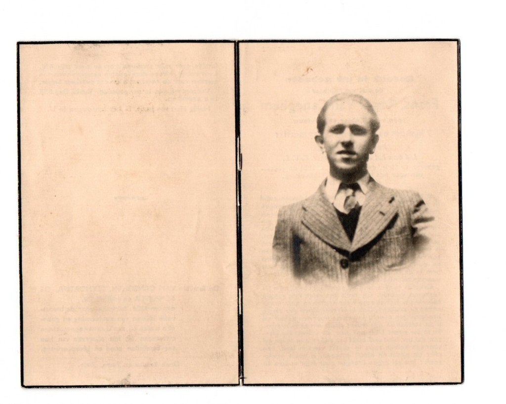 DP oorlogsslachtoffer Zele + kamp Flossenburg 1945, Ophalen of Verzenden, Overige soorten, Foto of Poster