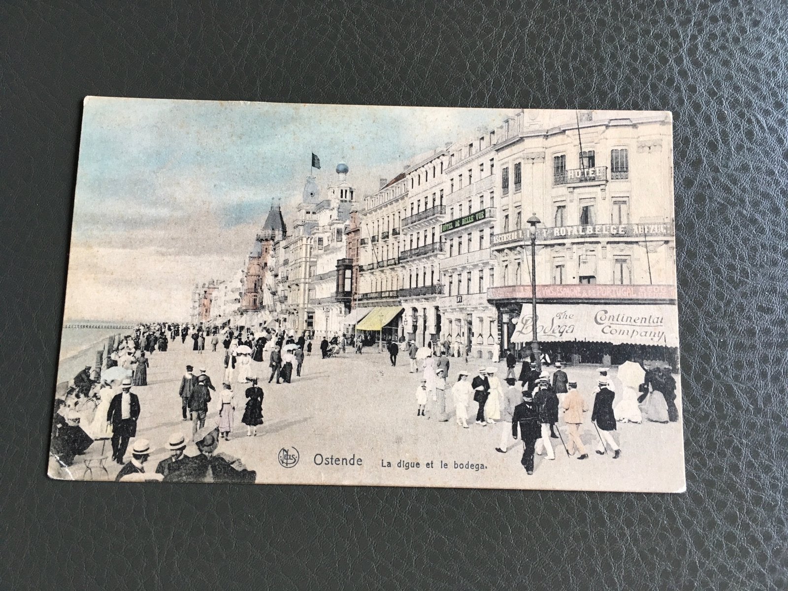Ostende La Digue, Envoi, Affranchie