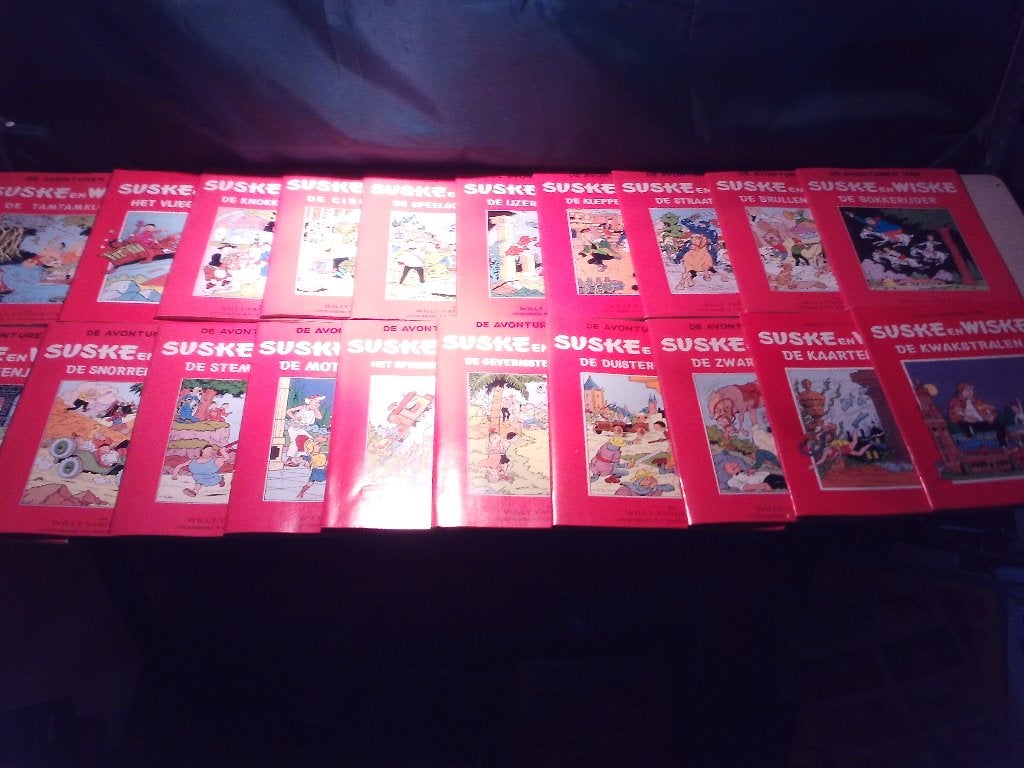 54 Prima Stripboeken van Suske en Wiske, Complete serie of reeks, Ophalen of Verzenden, Zo goed als nieuw