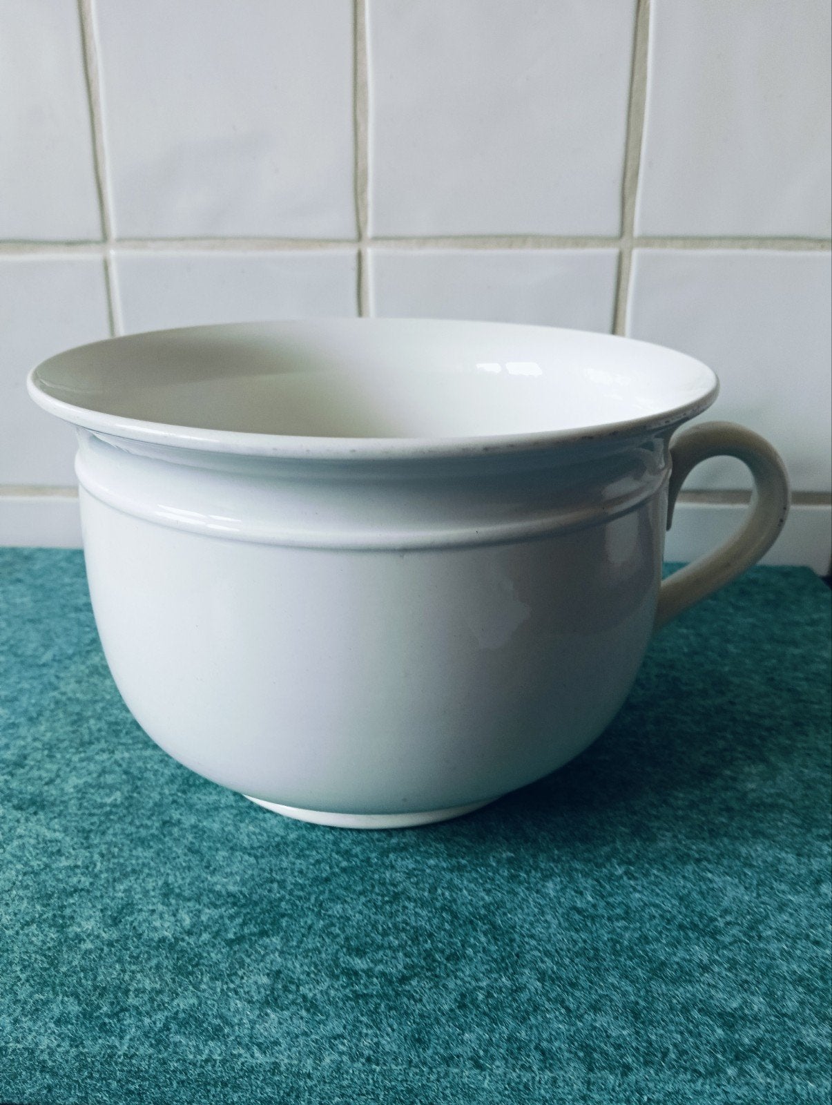 Antieke nachtpot Boch eind 1800, Antiek en Kunst, Ophalen of Verzenden