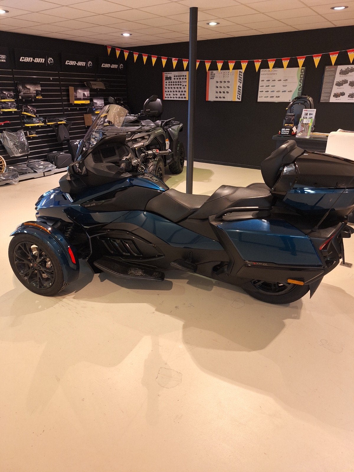 Can-Am Spyder RT Limited 2021, Motoren, 1330 cc, 3 cilinders, Meer dan 35 kW