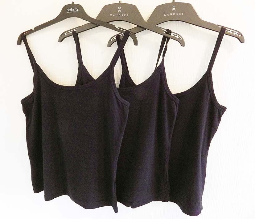 Set (3x) Dames Spaghettitopjes: Maat: XXL., Kleding | Dames, Ondergoed en Lingerie, Ophalen, Zwart