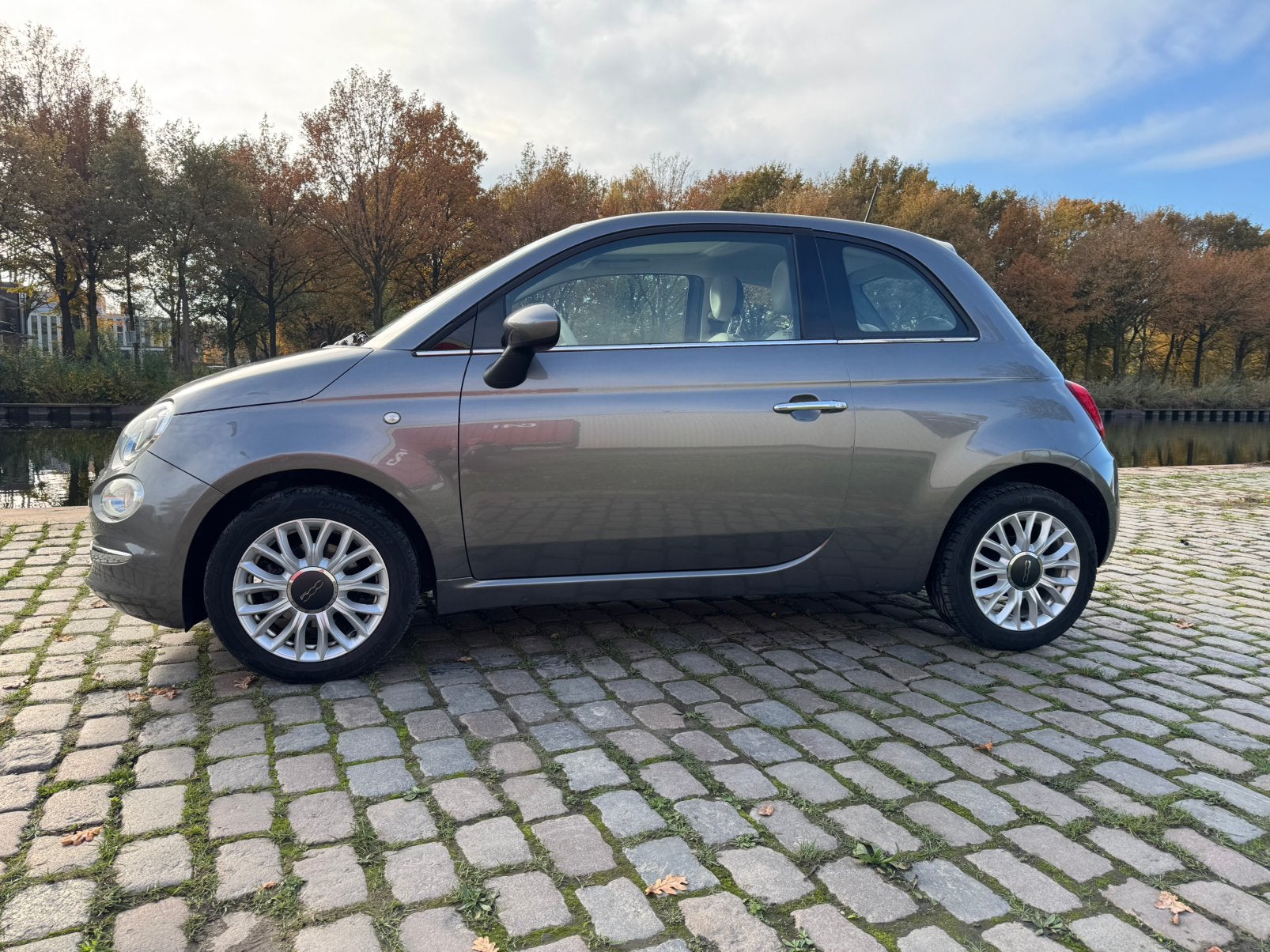 Mooie fiat 500 lounge 1.2 ltr. van 2018, Particulier, Te koop