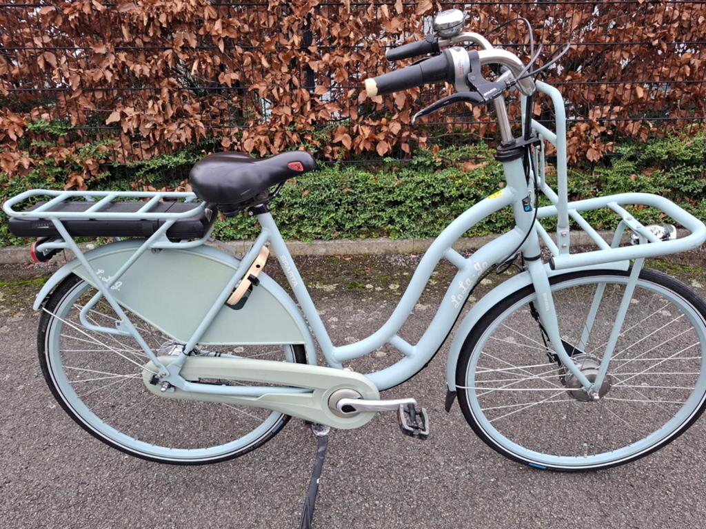 Sparta Lola e-bike – lage instap – frame 58 cm – 70 km actie, Fietsen en Brommers, Ophalen of Verzenden, Terugtraprem, Sparta
