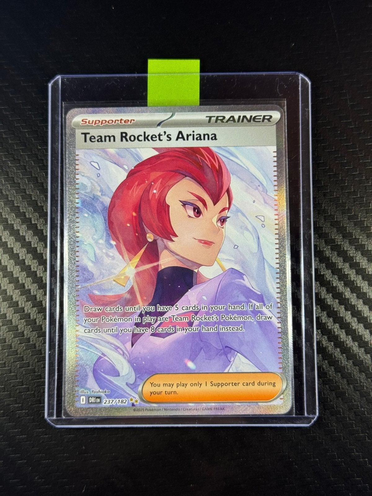 Team Rocket's Ariana | SIR | | 2025 | #237/182, Verzenden, Zo goed als nieuw, Losse kaart