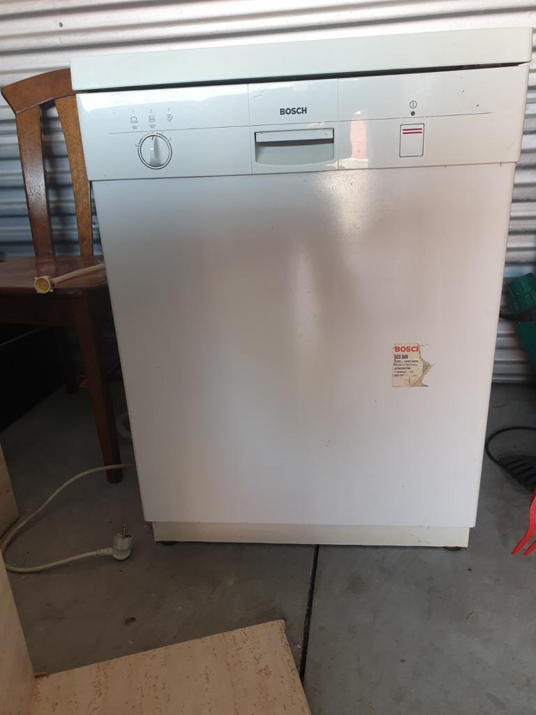 Bosch vaatwasmachine, Ophalen