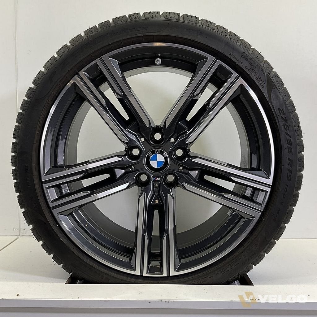 BMW 5 SERIE G30 G31 8 SERIE G14 G15 G16 BREEDSET VELGEN + WI, Auto-onderdelen, 19 inch, -, -, Banden en Velgen