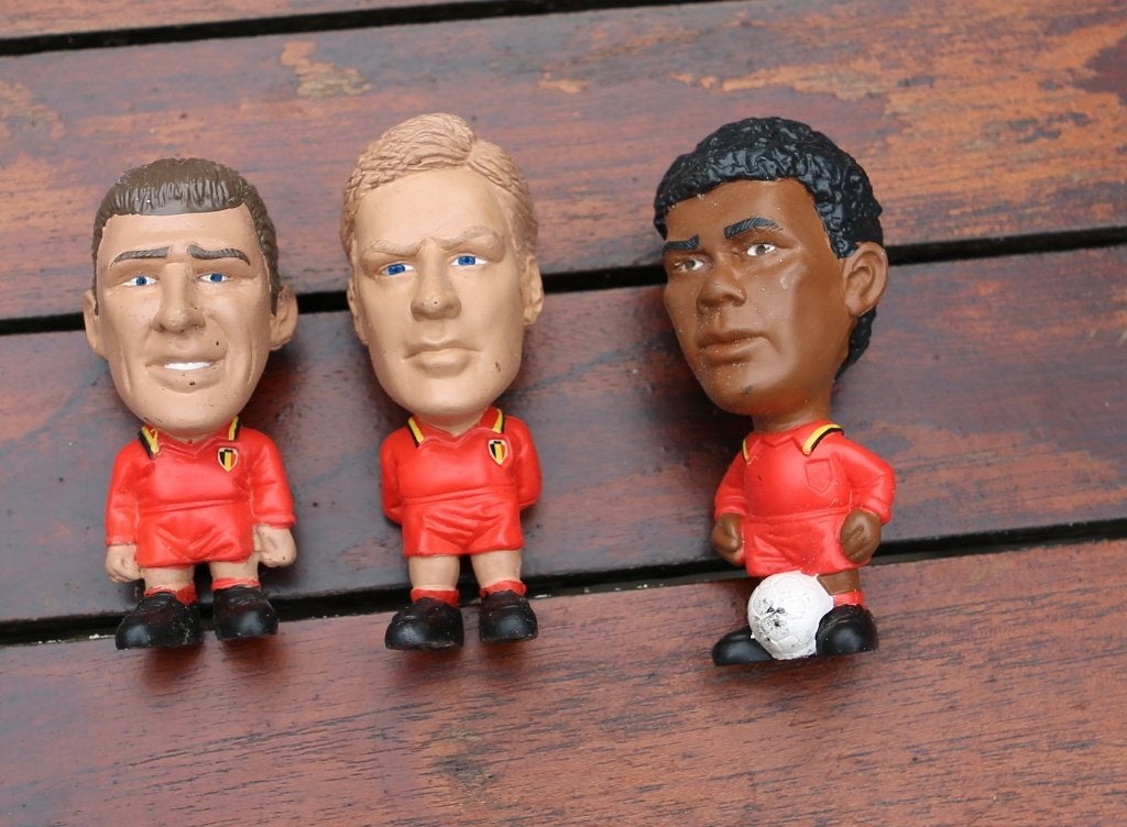 Figurines footballeurs belges TCC97, Collections, Enlèvement ou Envoi, Neuf, Statue ou Poupée