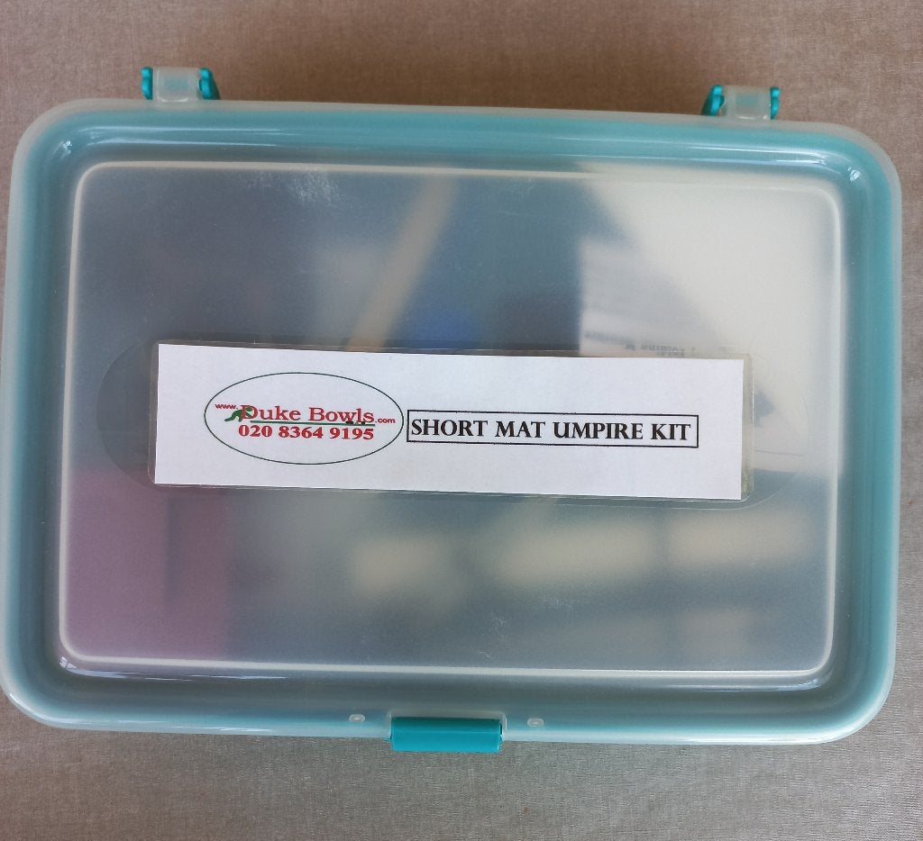 Short Mat Bowls Scheidsrechter kit, Ophalen, Zo goed als nieuw, Bal