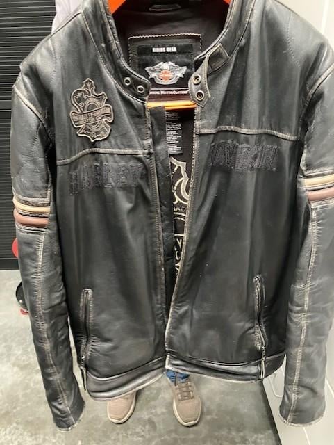 Harley Davidson Motorvest, Motoren, Heren, Jas | leer, Harley Davidson, Ophalen of Verzenden