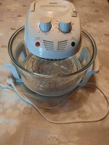 Heteluchtoven / airfryer-principe, Ophalen, Hete lucht, Oven