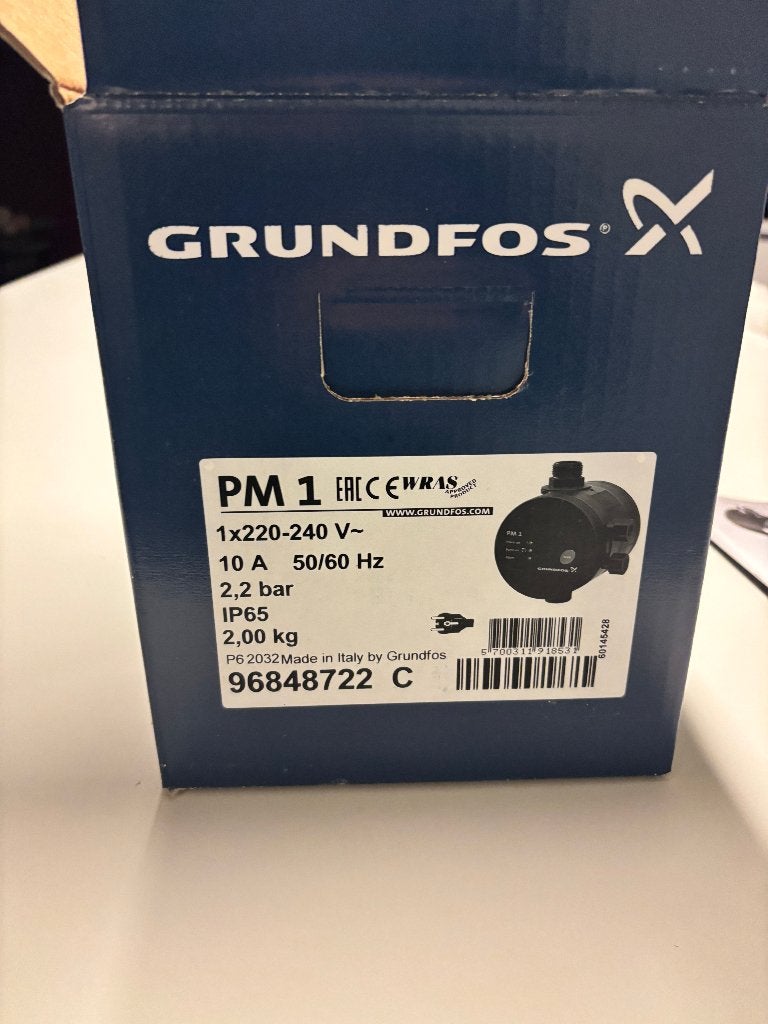 Grundfos PM1, Doe-het-zelf en Bouw, Ophalen of Verzenden, Nieuw