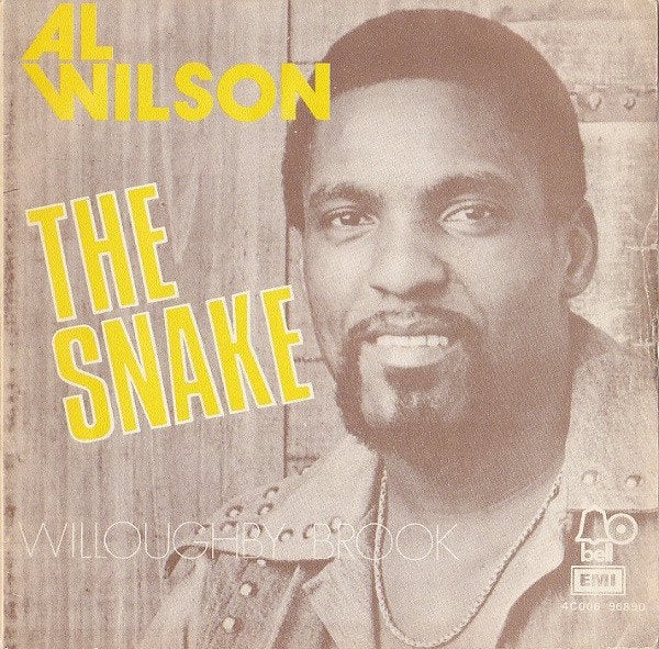 single Al Wilson The Snake, Enlèvement ou Envoi, Utilisé, 7 inch
