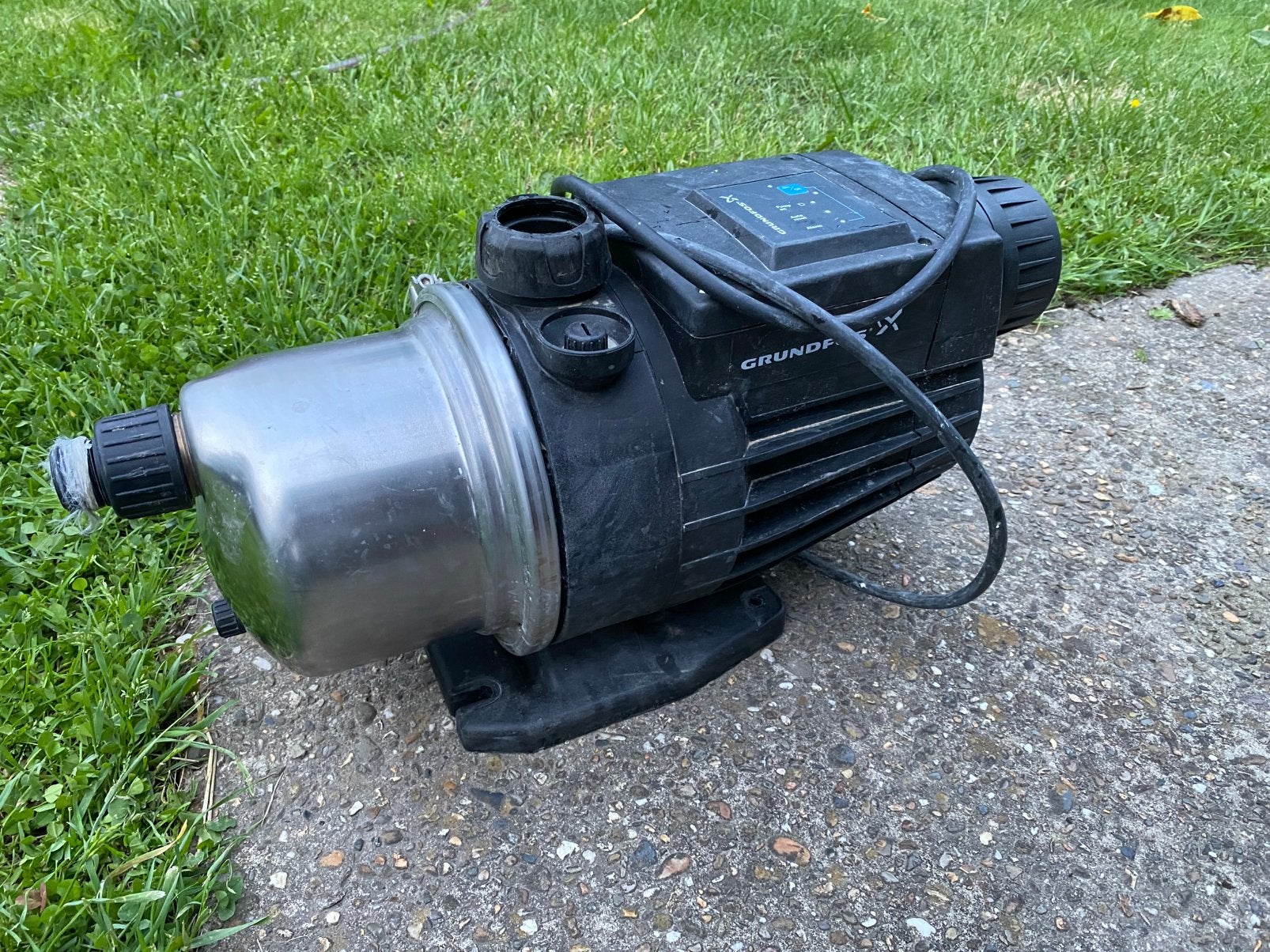 Grundfoss mq3-35b drukverhogingspomp / Hydrofoorpomp INOX, Ophalen of Verzenden, Zo goed als nieuw, Hydrofoorpomp