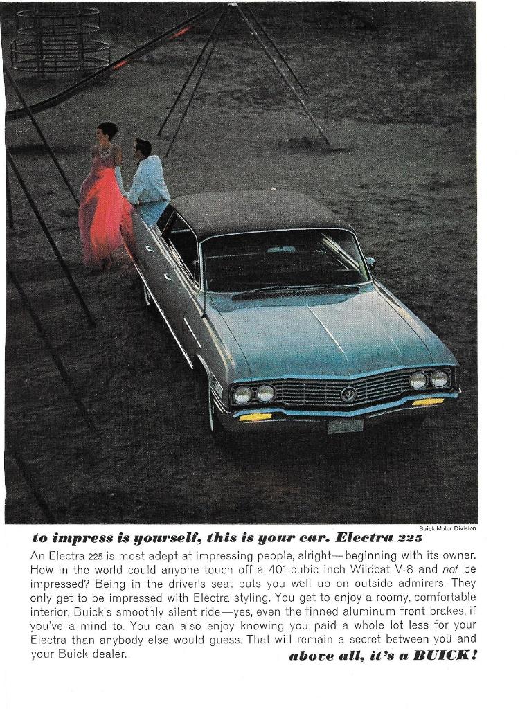 BUICK ELECTRA 1965/1966, Boeken, Auto's | Folders en Tijdschriften, Ophalen of Verzenden, Gelezen, Overige merken