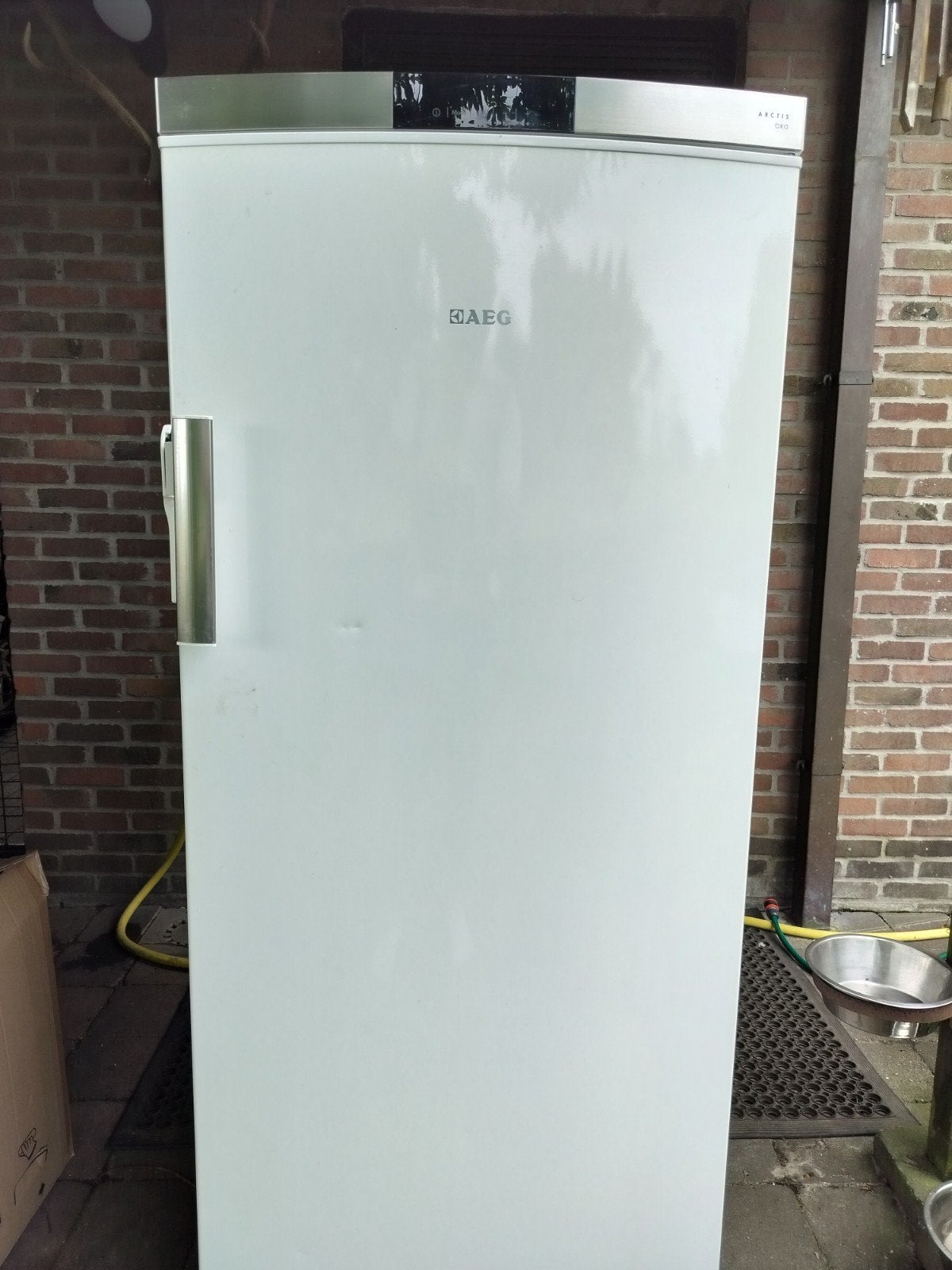 Diepvries AEG, Elektronische apparatuur, Koelkasten en IJskasten, Ophalen, 150 tot 200 liter, 160 cm of meer, Zo goed als nieuw