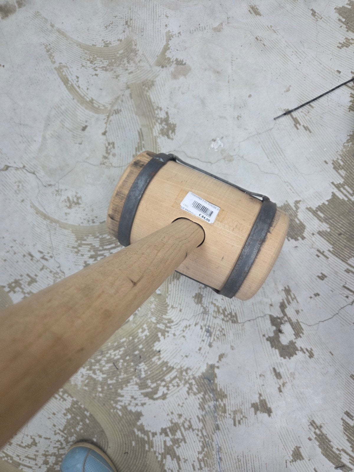tonhamer 5kg - incl steel, Tuin en Terras, Ophalen, Zo goed als nieuw, Minder dan 180 cm, Overige typen