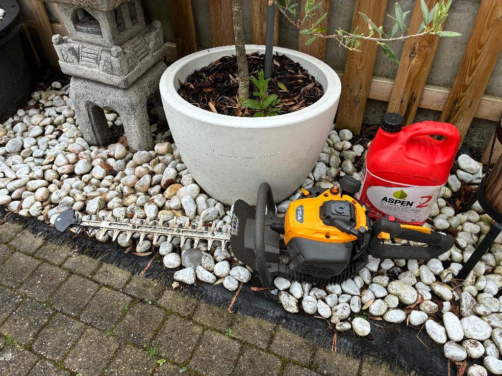haagschaar benzine, Ophalen, Gebruikt, Benzine, STIGE