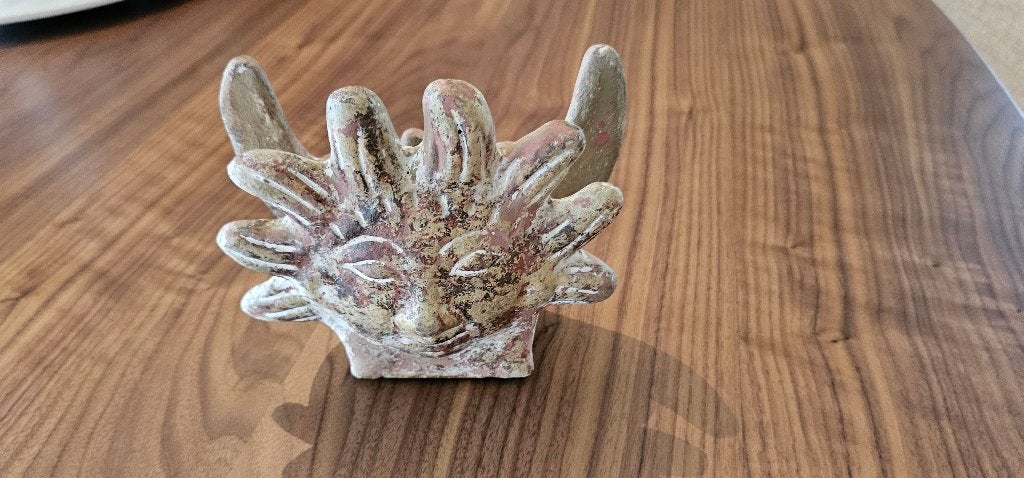 papierhouder, aardewerk, zon en maan, Ophalen