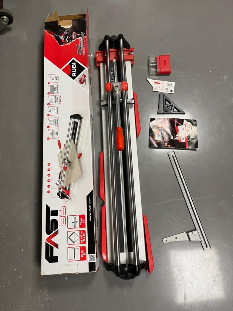 Tegelsnijder rubi fast 85, Ophalen