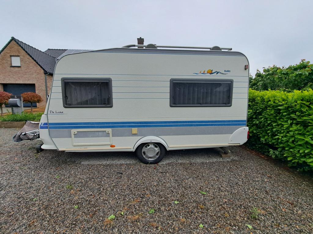 Hobby de luxe easy 400, Caravans en Kamperen, Caravans, Particulier, Treinzit, Hobby, Ophalen