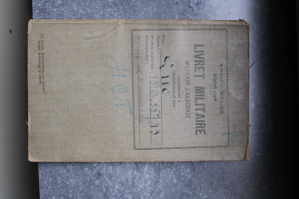 Militair zakboekje 4e Jagers te voet - mei 1940, Enlèvement ou Envoi, Armée de terre, Autres types