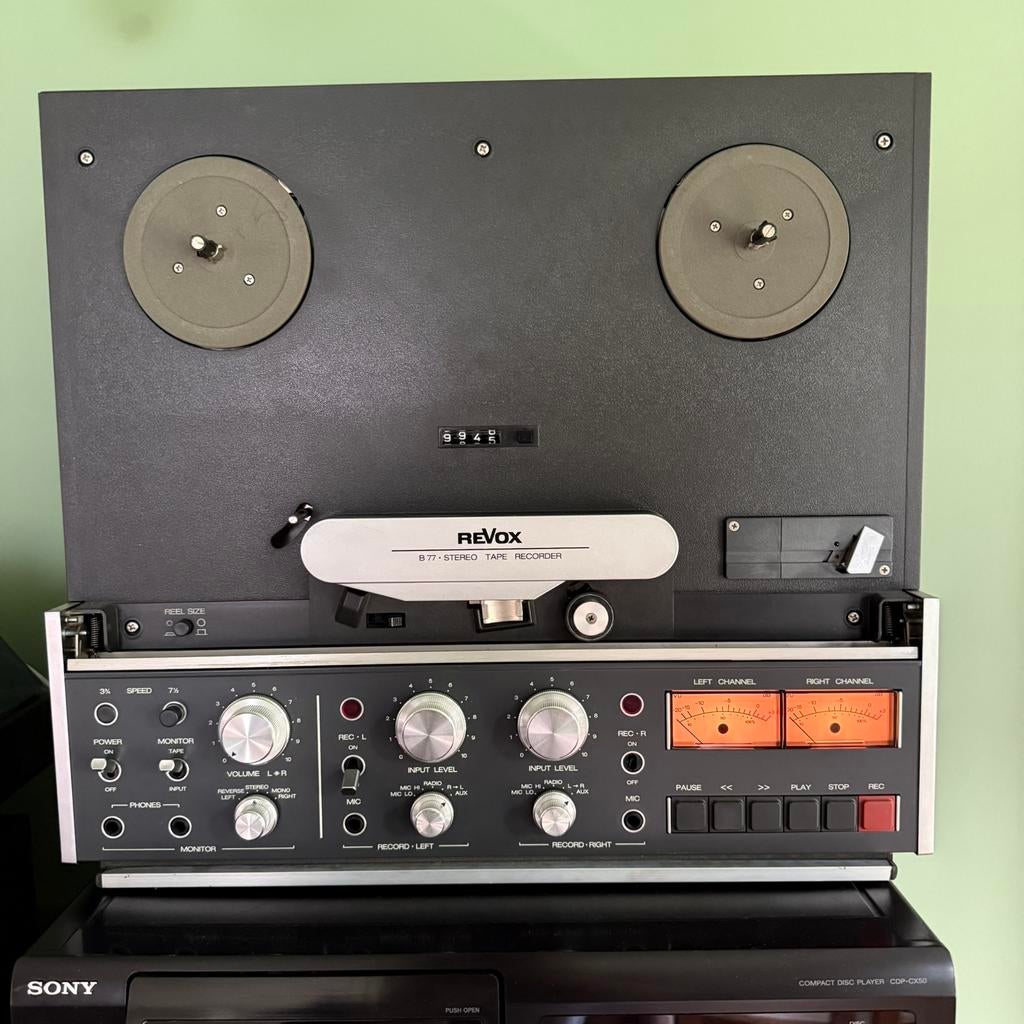 Revox B77 Mk1 4 pistes, Enlèvement, Magnétophone