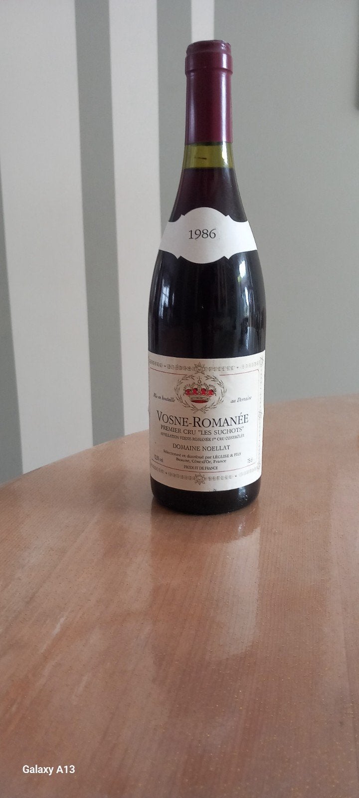 1986  Vosne-Romanée.  Noëllat, Collections, Vins, Enlèvement ou Envoi