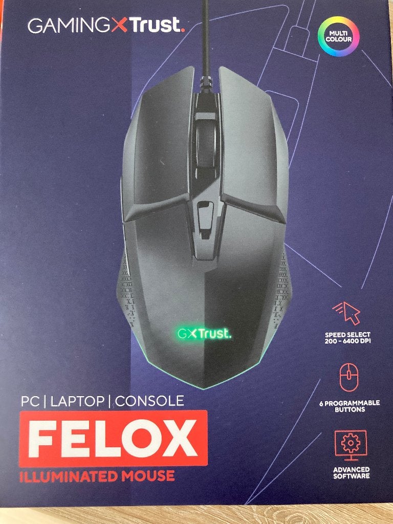 Muis Gaming Mouse Trust, Computers en Software, Muizen, Muis, Nieuw, Ophalen of Verzenden, Trust