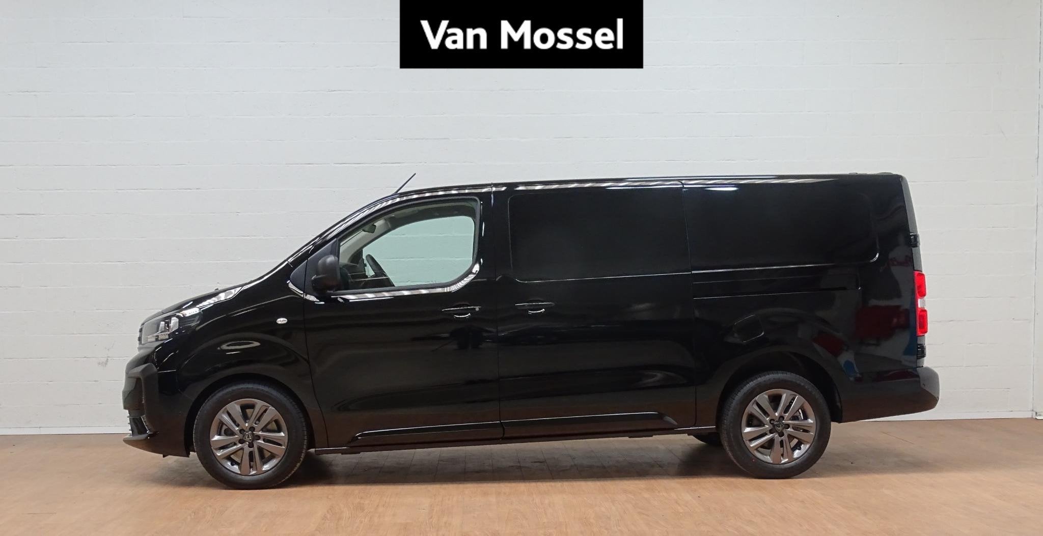 Peugeot Expert Long DC L3 2.2 BlueHDi 180 EAT8, Auto's, 4 deurs, Stof, Zwart, 4 cilinders