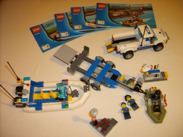 lego 60045, 60006, Lego, Ophalen of Verzenden, Zo goed als nieuw, Compleet