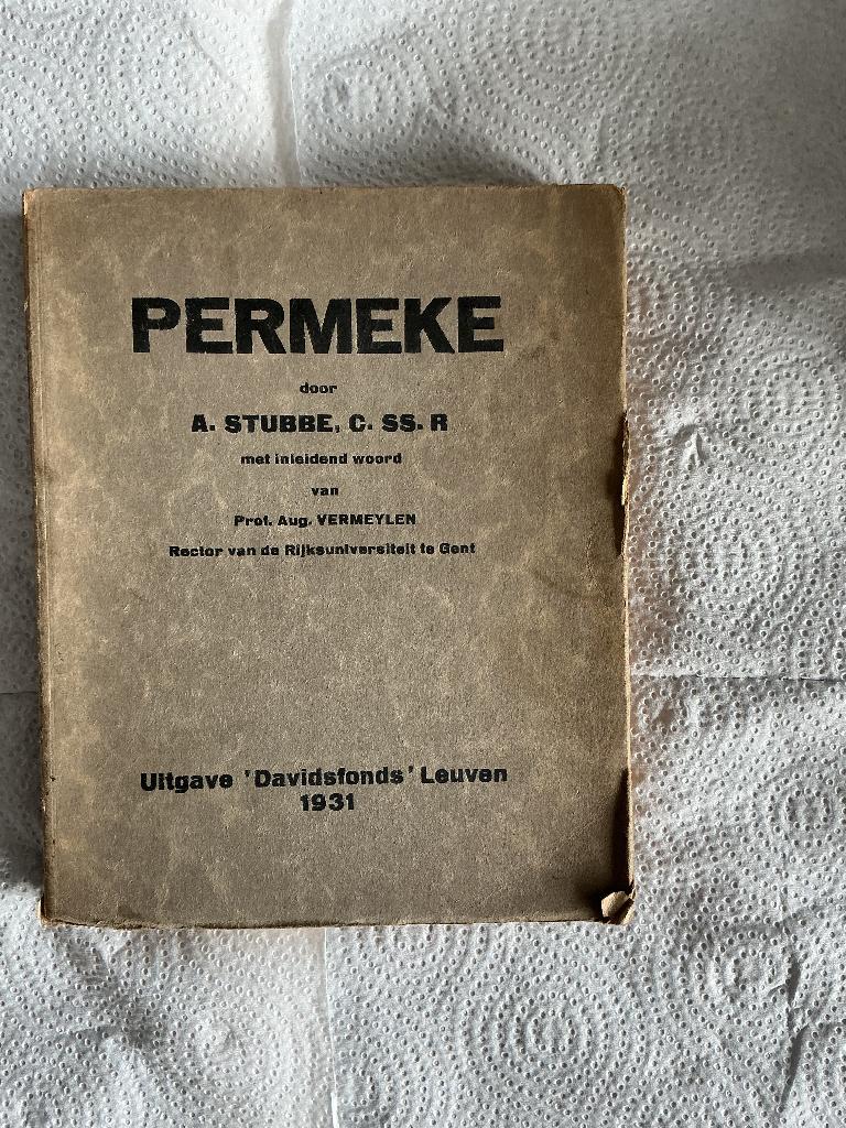 Boek over Permeke 1931, Ophalen