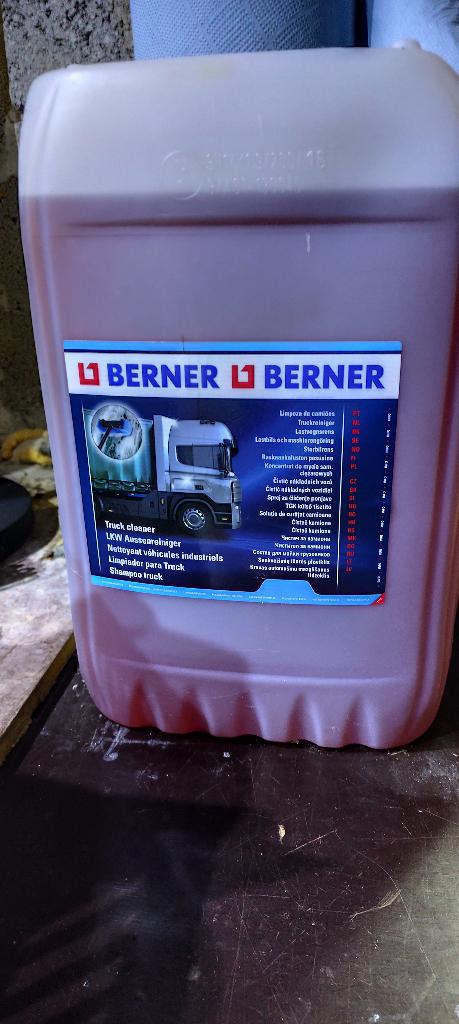 savon industriel camion voiture berner 25 L, Enlèvement, Camion
