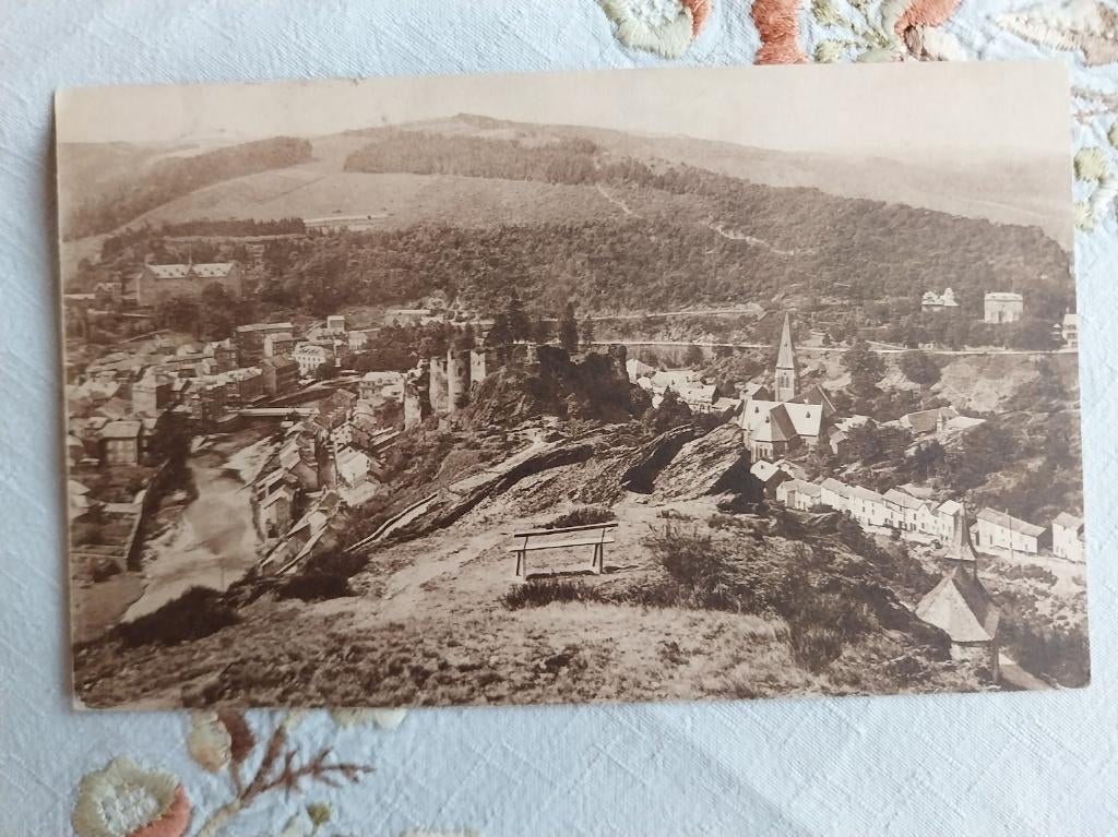 cartes postales anciennes de « La Roche », Enlèvement ou Envoi, 1920 à 1940, Affranchie, Luxembourg