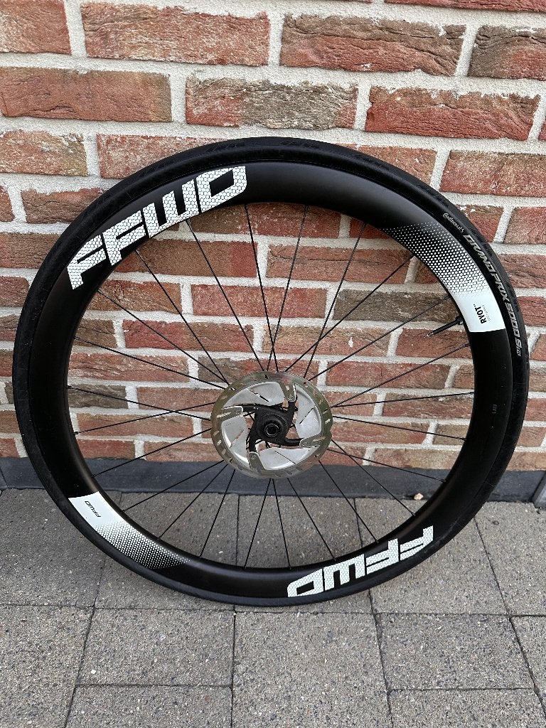FFWD Ryot 44 carbon wielset, Fietsen en Brommers, Fietsonderdelen, Zo goed als nieuw, Racefiets, Carbon, Ffwd