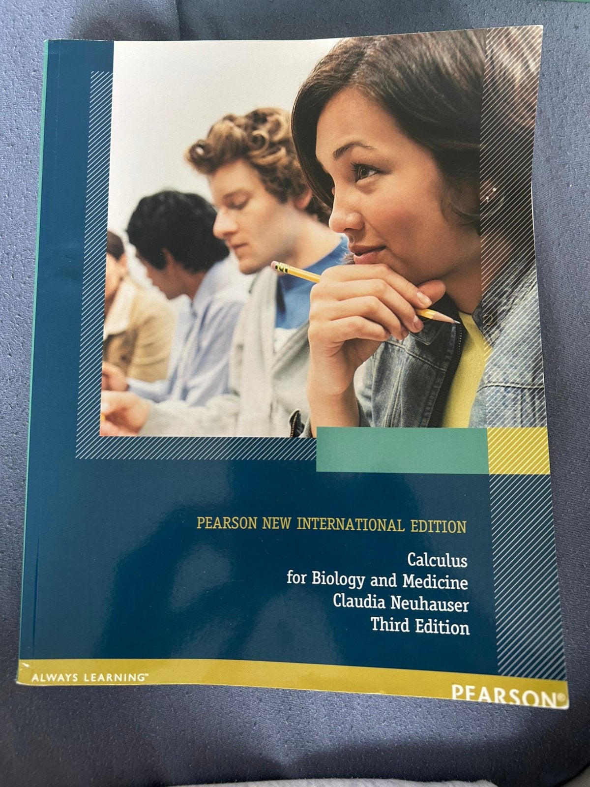 Calculus for biology and medicine, Boeken, Ophalen, Zo goed als nieuw