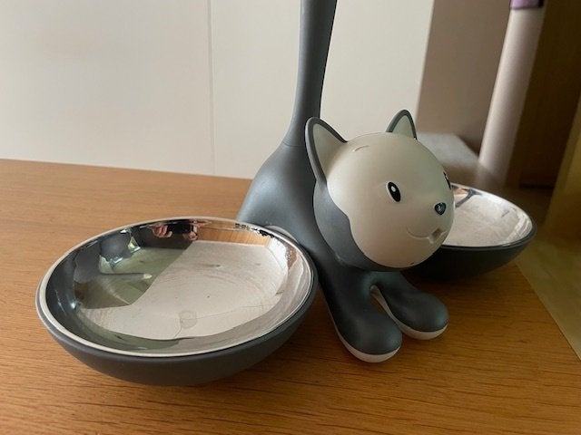 Alessi  Tigrito voederbakje kat, Enlèvement, Comme neuf