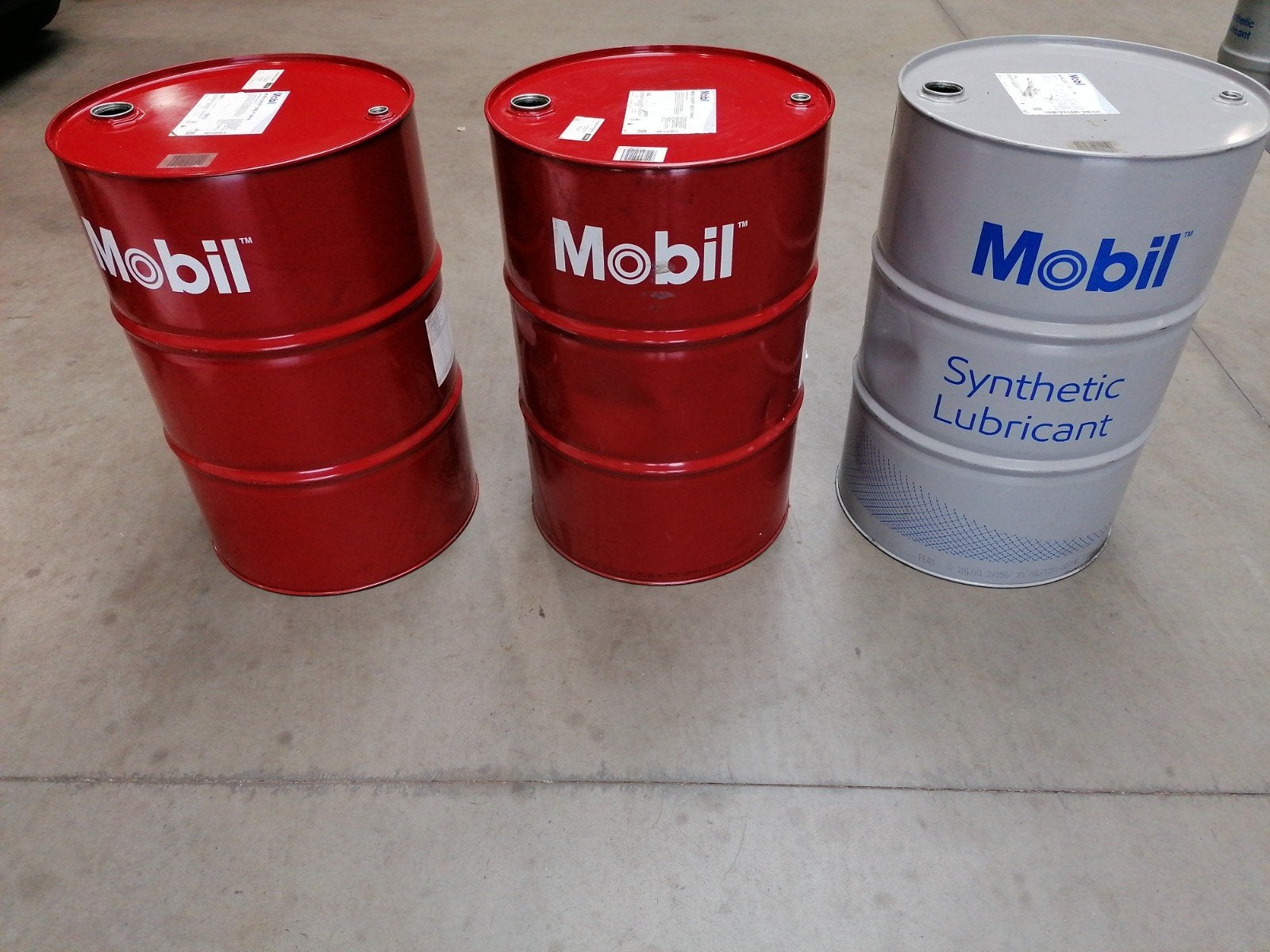 Mobil olievat 208l, Ophalen