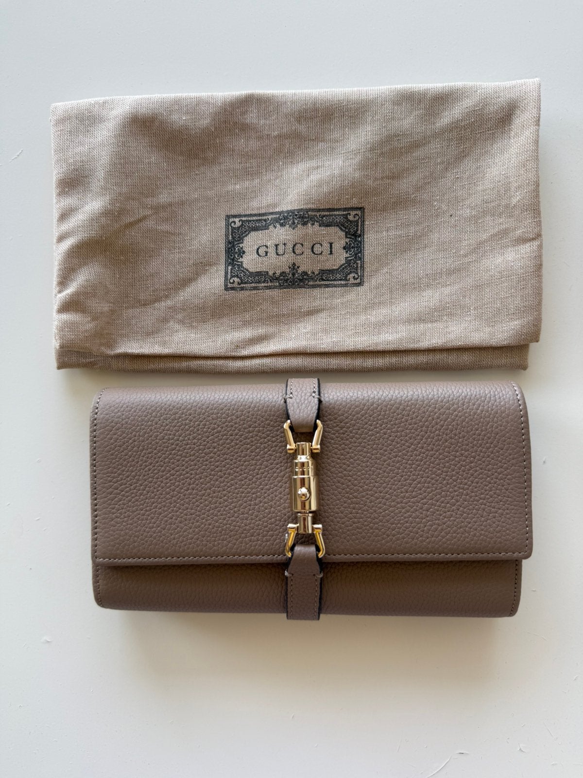 Gucci wallet, Enlèvement ou Envoi, Comme neuf, Beige