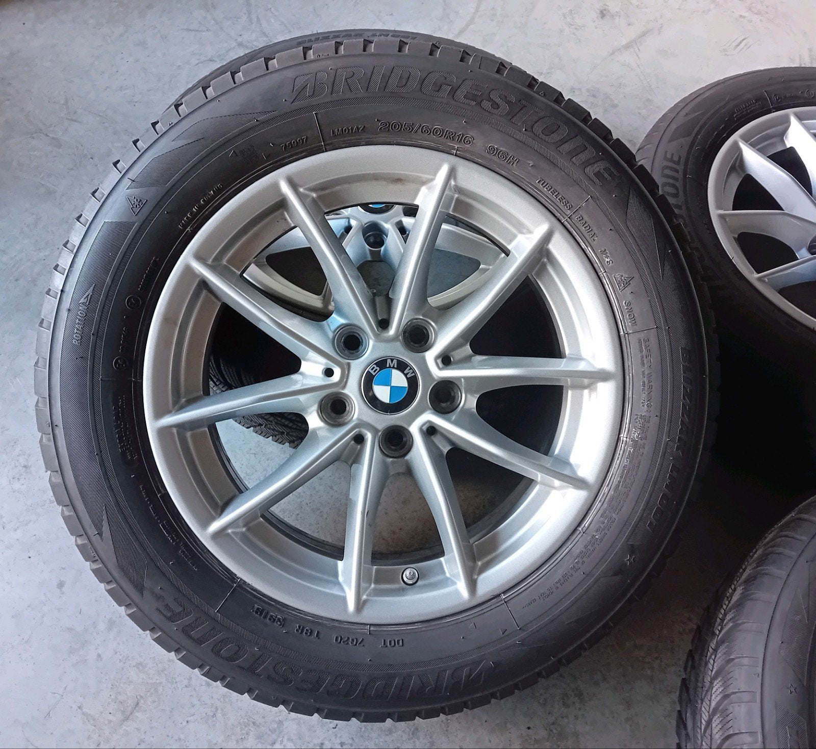 Winterbanden velgen alu BMW 3 type G20 G21 5x112 16inch 7mm, Enlèvement, Utilisé, BMW