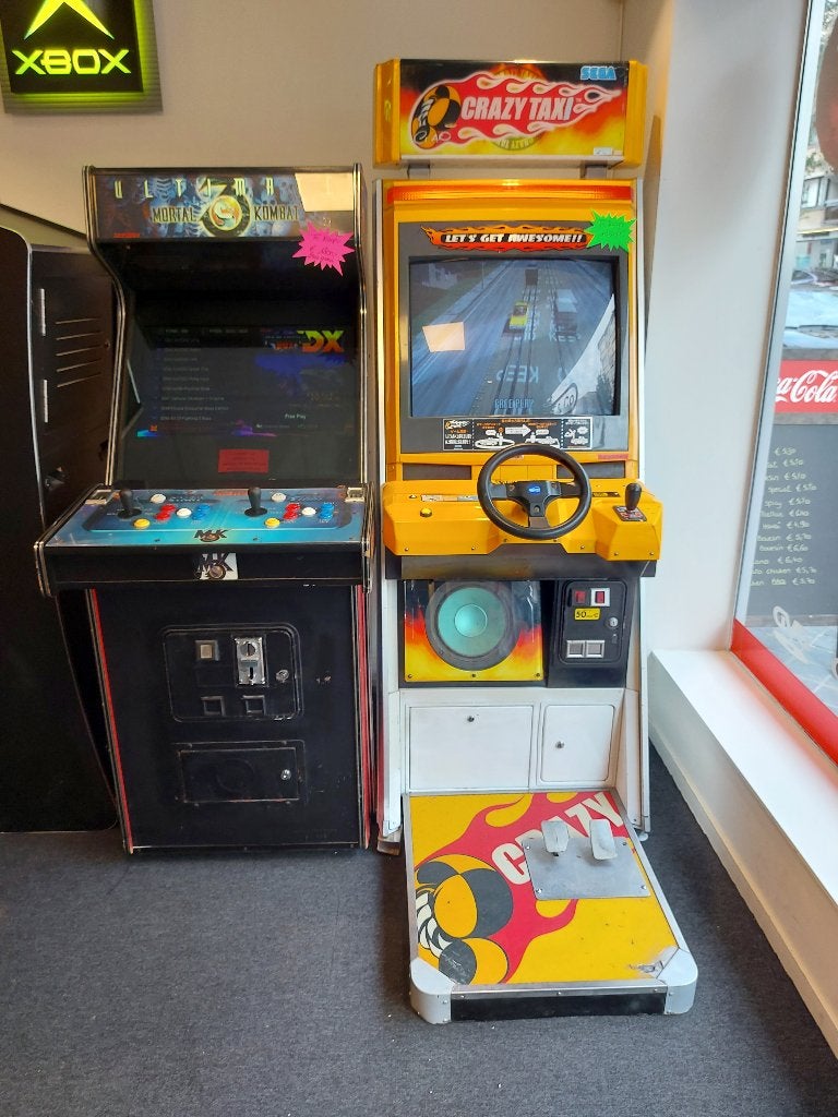 Crazy Taxi Arcadekast, Verzamelen, Ophalen of Verzenden, Gebruikt