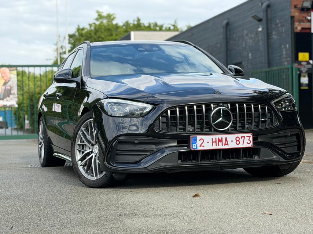 MB C43 AMG-2023-60000km-lichtevracht BtW, Auto's, Mercedes-Benz, Automaat, Euro 6, Bedrijf, C-Klasse