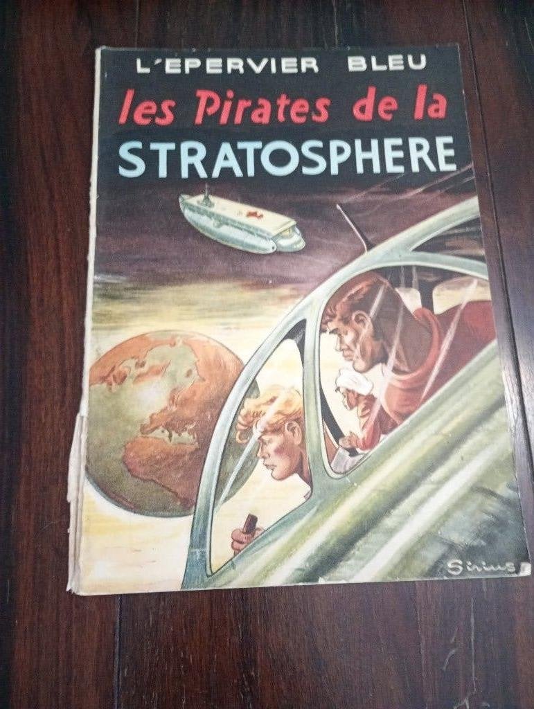 l'épervier bleu.   les pirates de la stratosphere, Enlèvement
