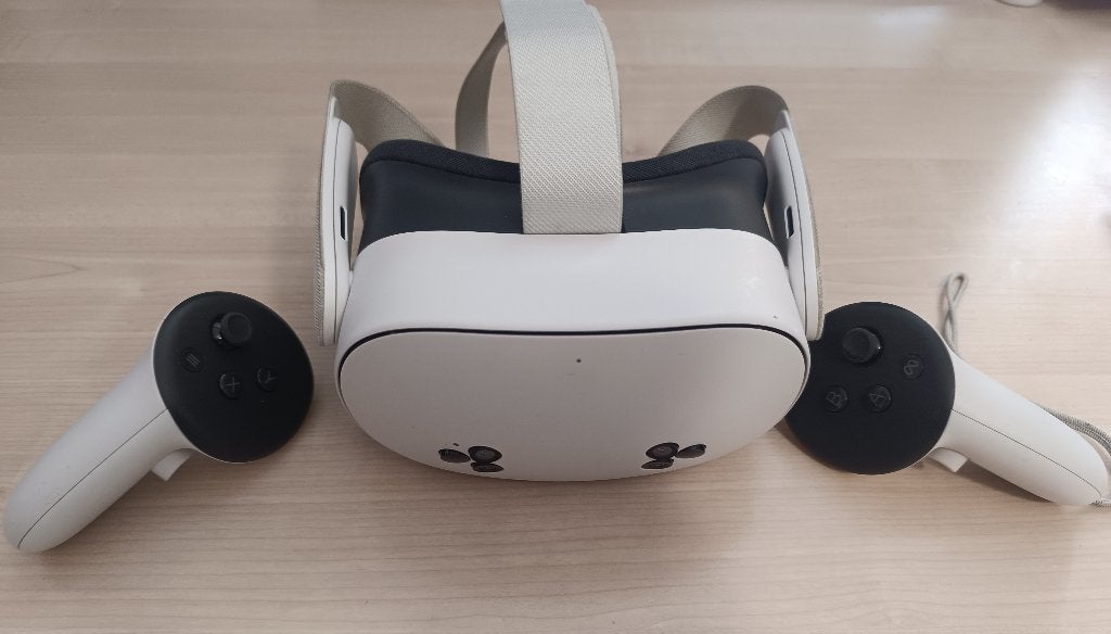 Meta Quest 3s, Games en Spelcomputers, Virtual Reality, Ophalen, Gebruikt, VR-bril, Overige platformen
