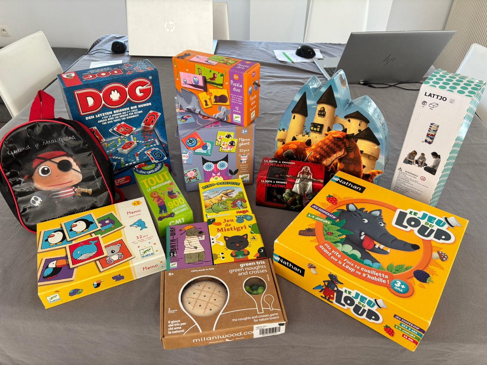 Set educatieve, bord- en vroege leerspellen voor kinderen, Hobby en Vrije tijd, Ophalen, Gebruikt