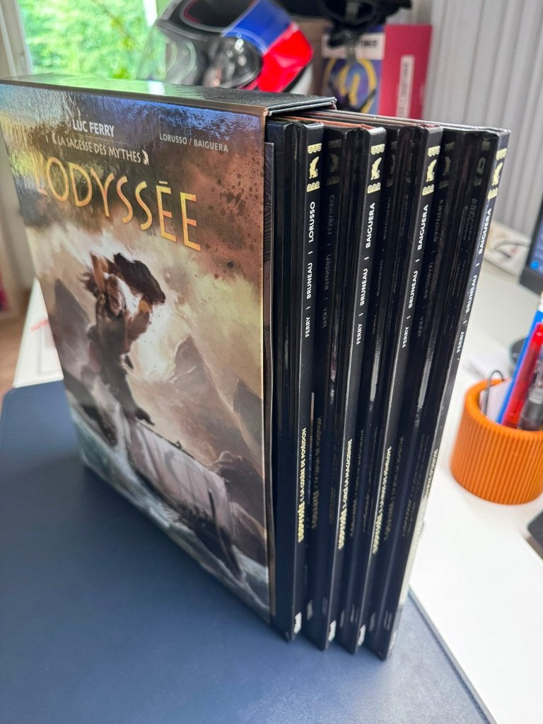 L'Odyssée (La Sagesse des Mythes) - Coffret complet 4 tomes, Plusieurs BD, Enlèvement ou Envoi, Comme neuf