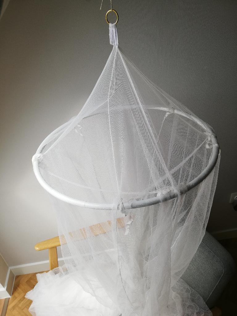 Klamboe/muggennet voor eenpersoonsbed, Ophalen, Eenpersoons, Wit, Overige typen