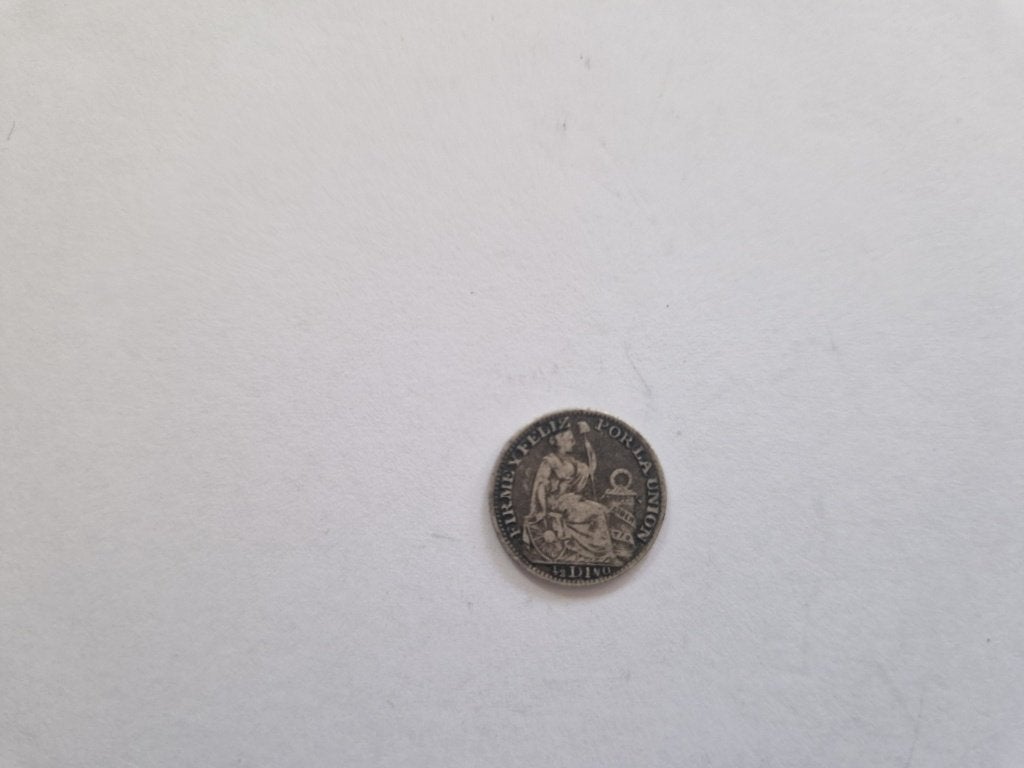 Lot 3 munten Peru 1/2 dinero, Postzegels en Munten, Ophalen of Verzenden, Zuid-Amerika, Setje, Zilver