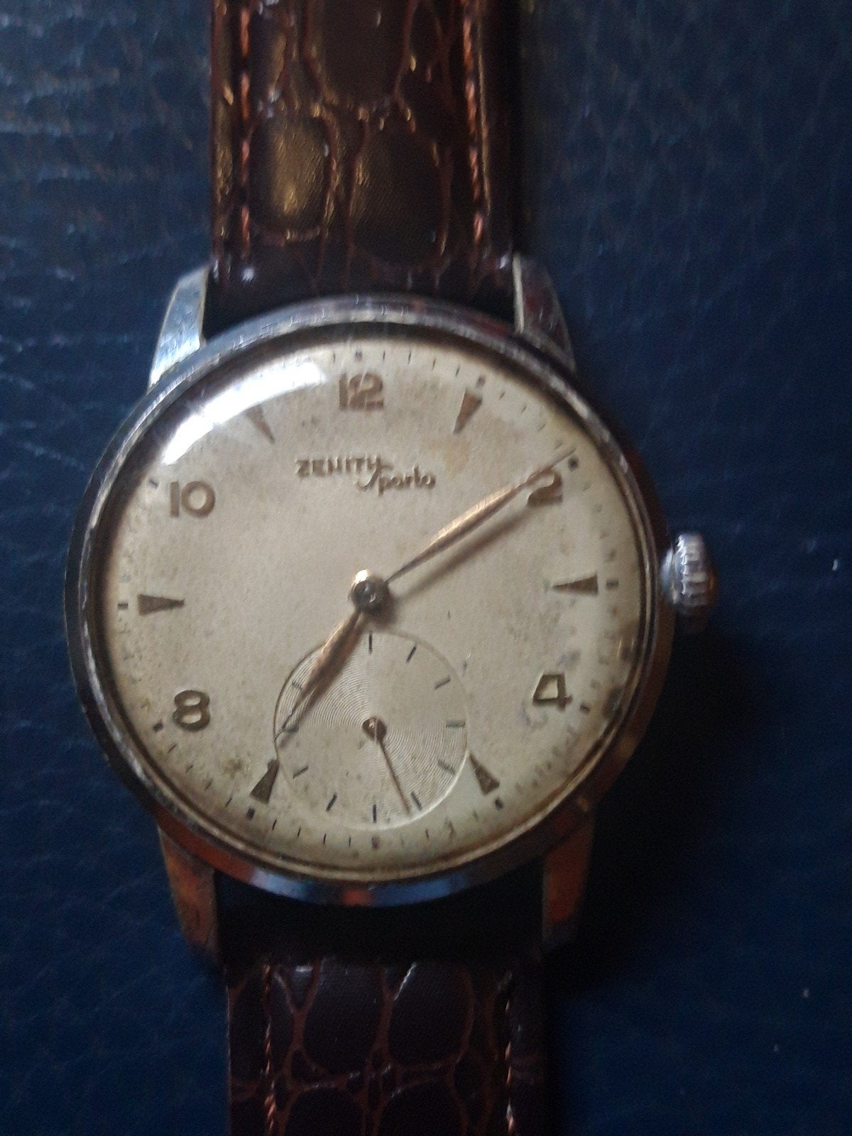Montre Zenith Sporto ancienne, Enlèvement ou Envoi