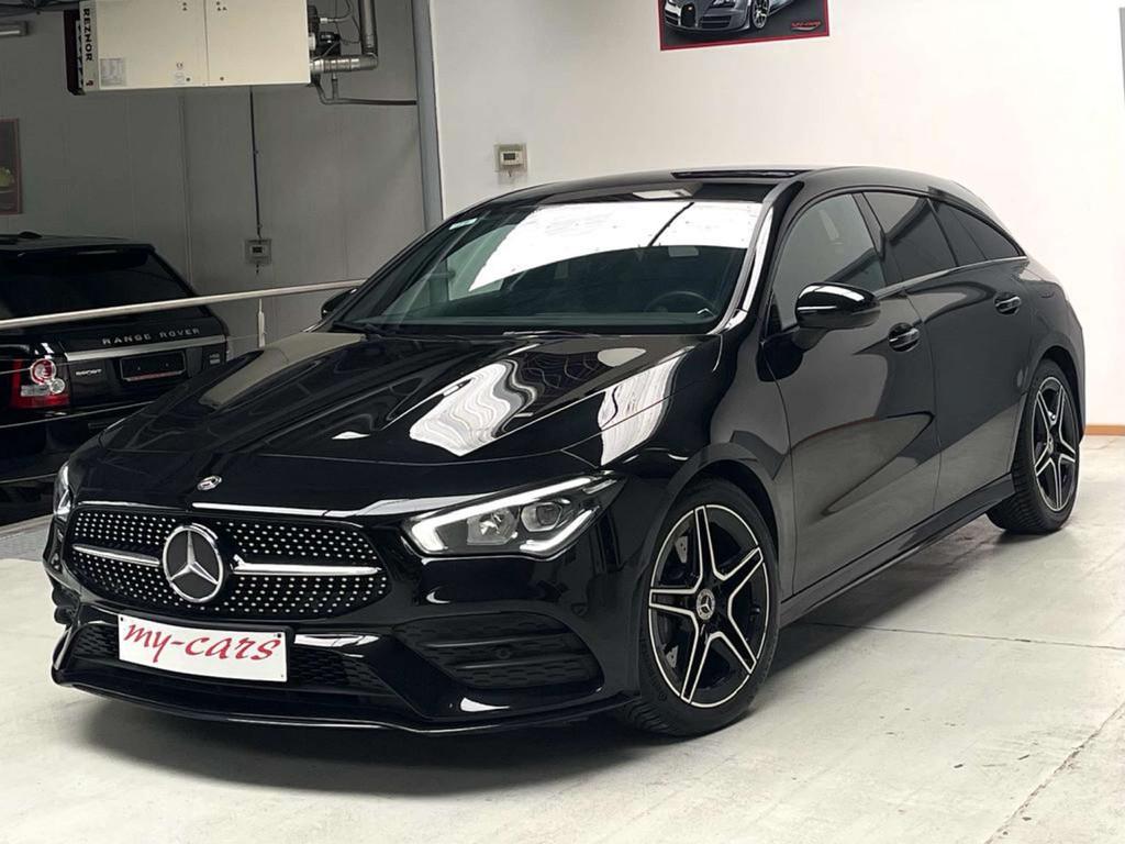 Mercedes-Benz CLA-Klasse 200 D Aut. Edition AMG Sport Full O, Autos, Cuir, CLA, Achat, Noir